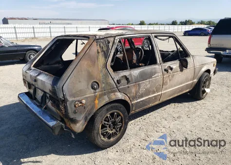 1978 Volkswagen Rabbit из США, поврежденный, VIN 1783383835